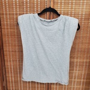 ♤ Express Supima Cotton Gray Women's Top Size Small